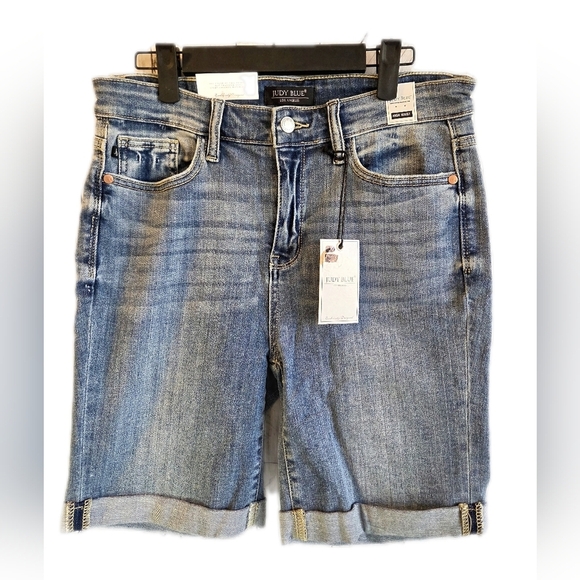 Judy Blue Pants - Judy Blue High Waist Denim Shorts